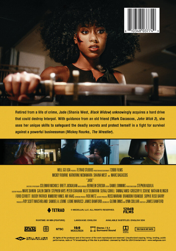 jade - Back Panel - DVD