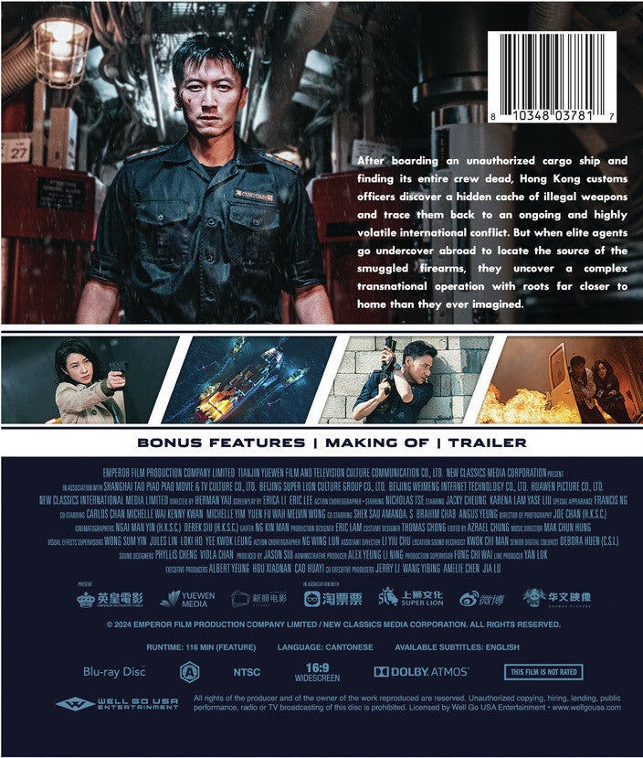 Customs Frontline - Back Panel - 