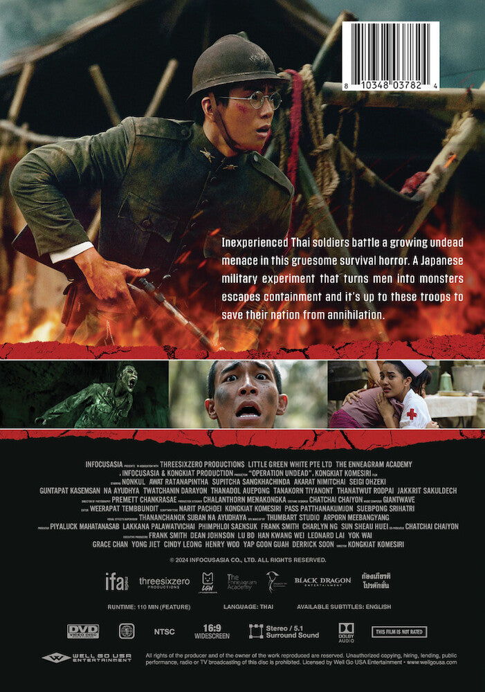 Operation Undead - Back Panel - 