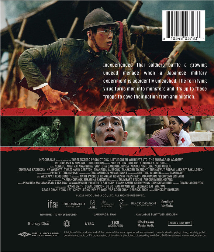 Operation Undead - Back Panel - 