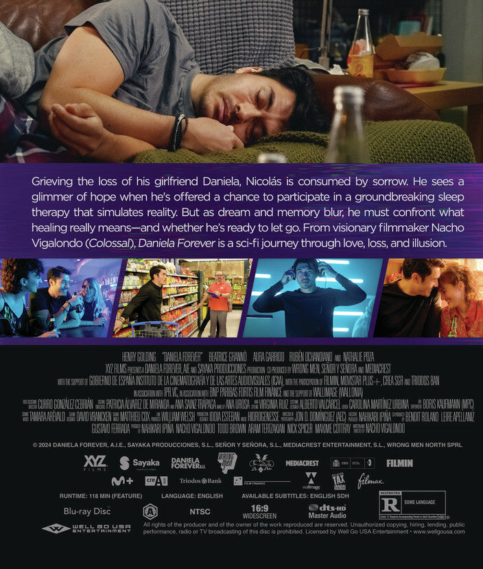 daniela forever - Back Panel - Blu-ray