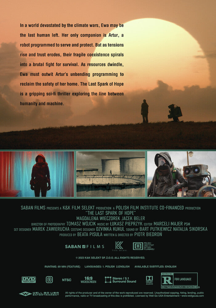 the last spark of hope - Back Panel - DVD