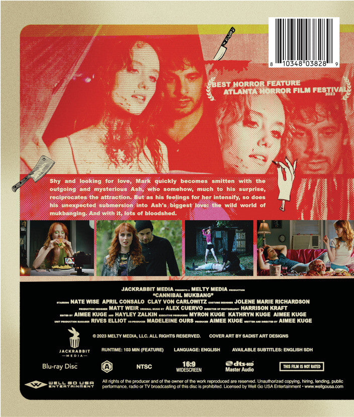 cannibal mukbang - Back Panel - Blu-ray