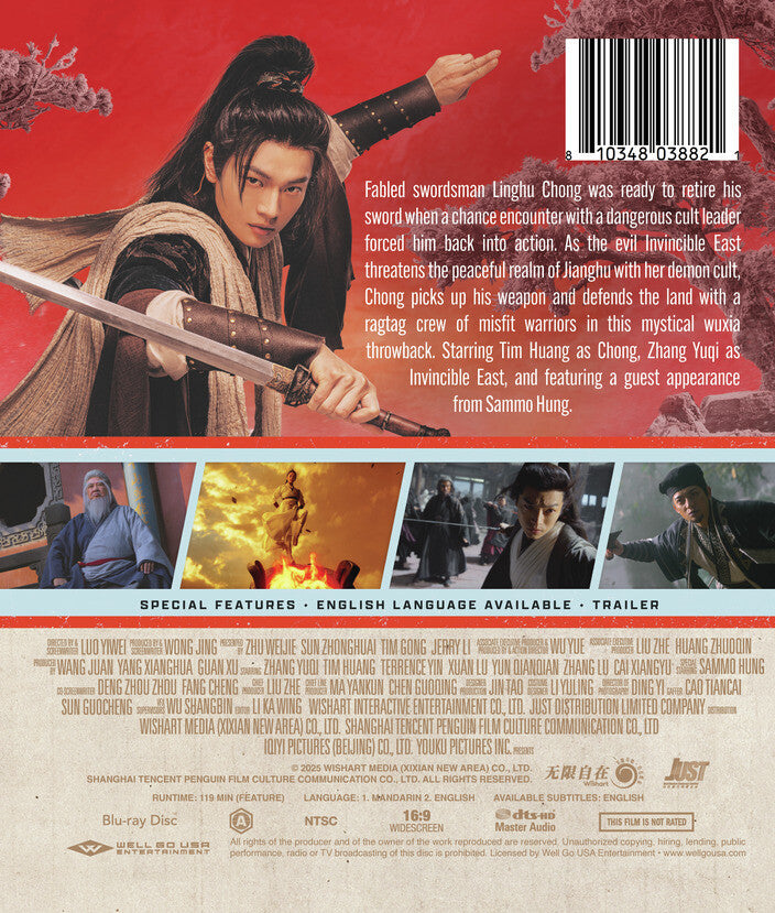 Invincible Swordsman - Back Panel - 