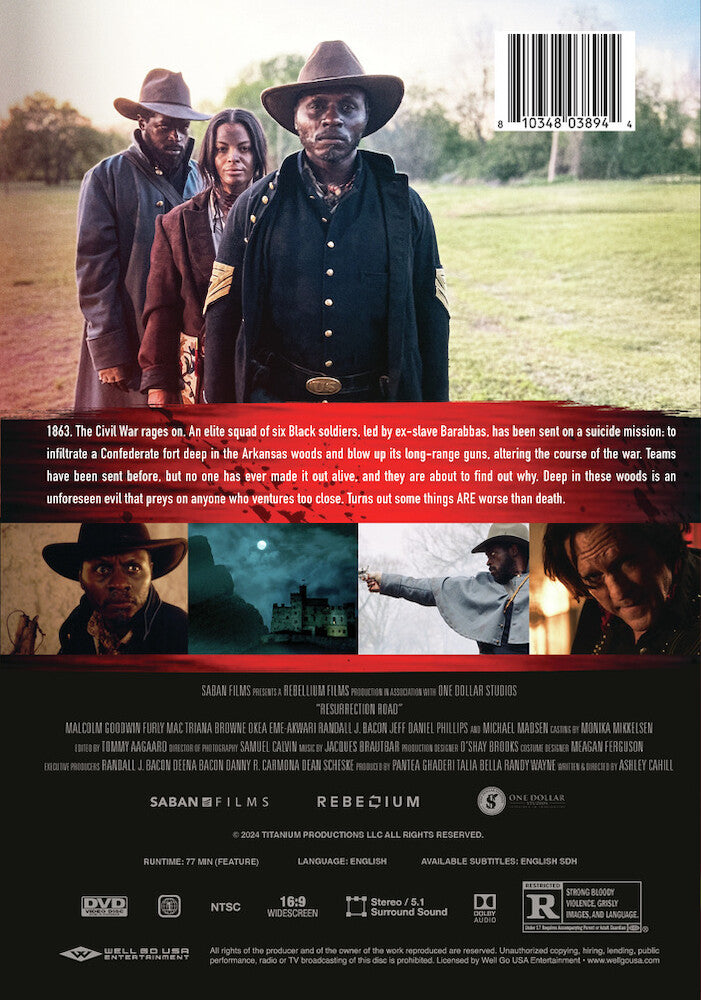 Resurrection Road - Back Panel - 