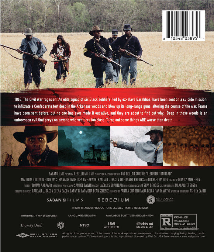 Resurrection Road - Back Panel - 