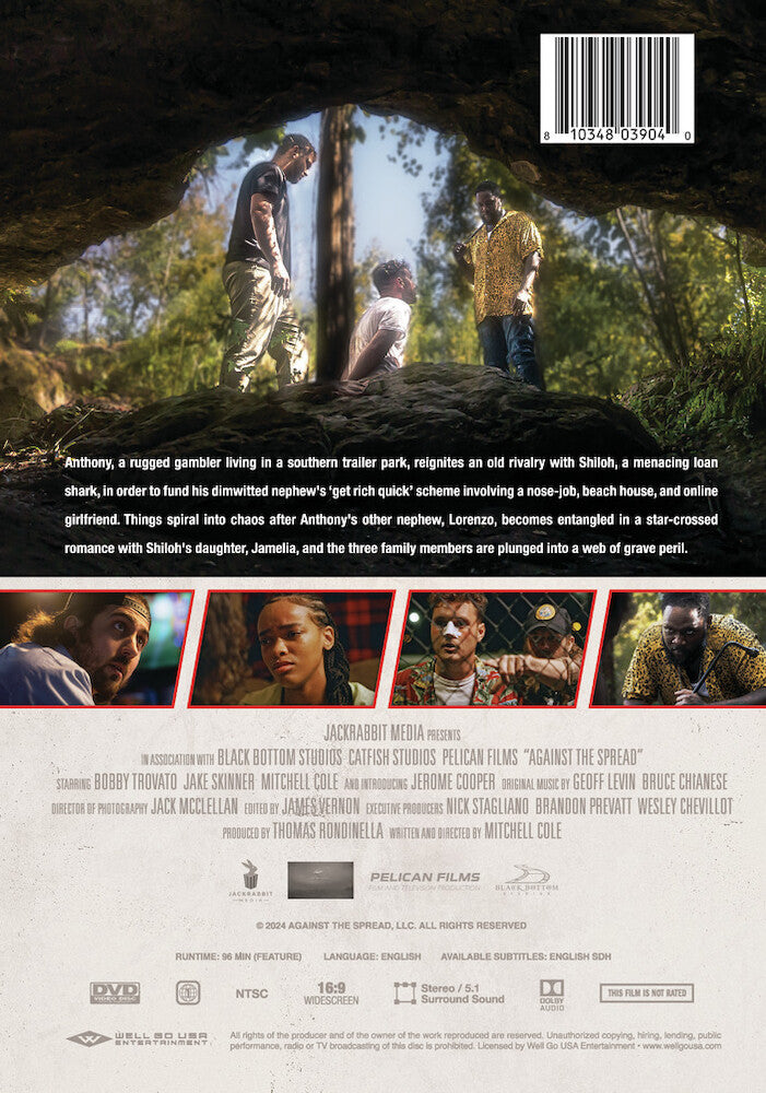 against the spread - Back Panel - DVD