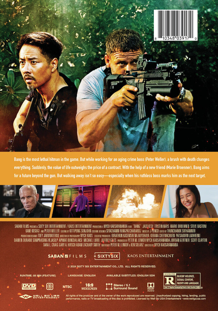 bang - Back Panel - DVD