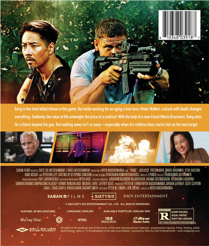 bang - Back Panel - Blu-ray