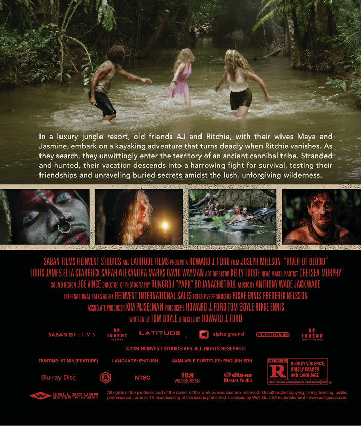 river of blood - Back Panel - Blu-ray