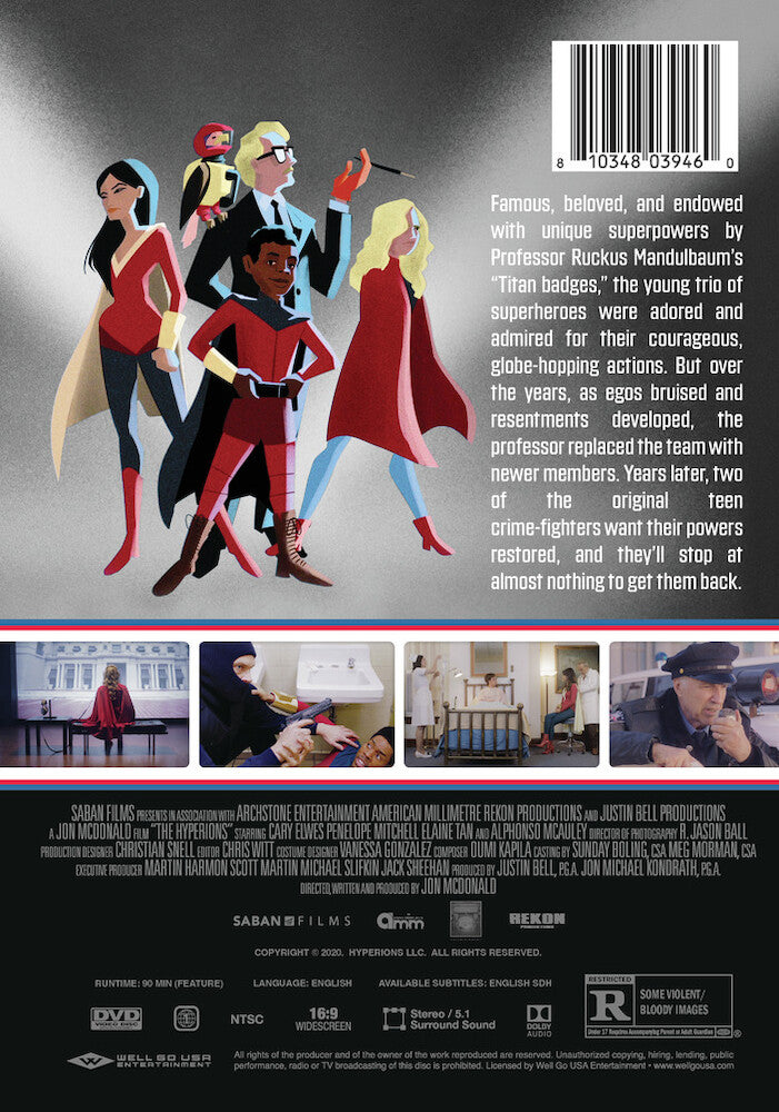 the hyperions - Back Panel - DVD