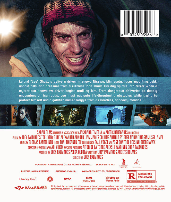 delivery run - Back Panel - Blu-ray