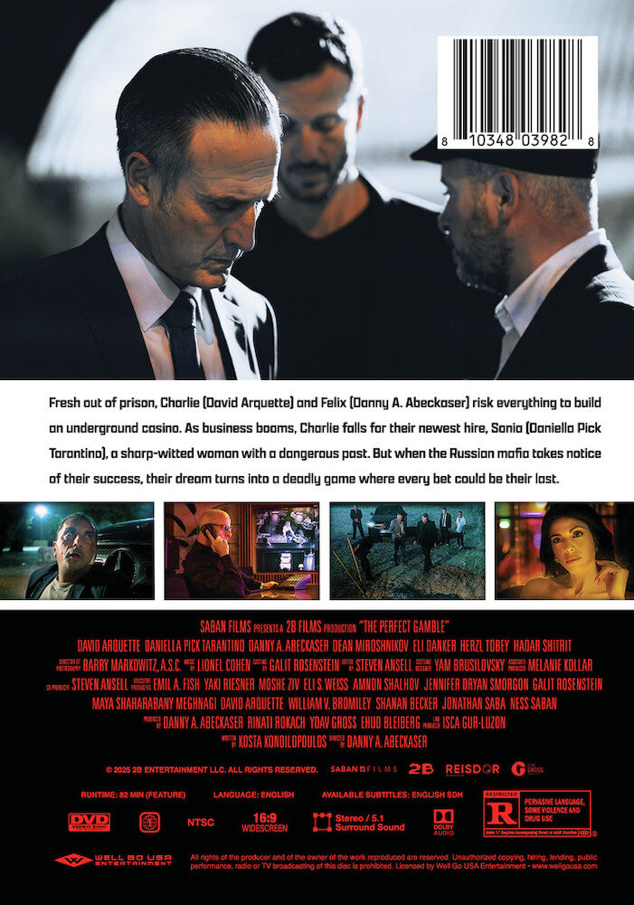 The Perfect Gamble - Back Panel - 