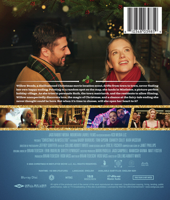 christmas in mistletoe - Back Panel - Blu-ray