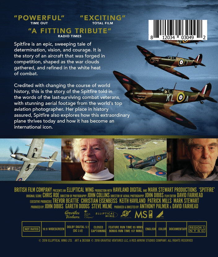 Spitfire: The Plane that Saved the World - Back Panel - 