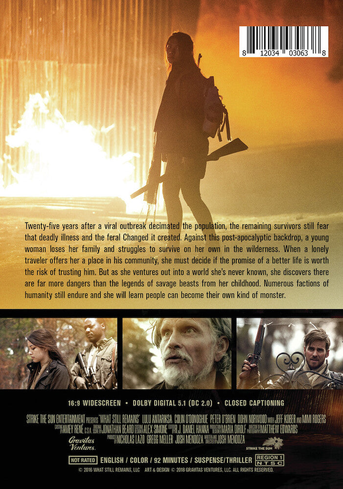what still remains - Back Panel - DVD