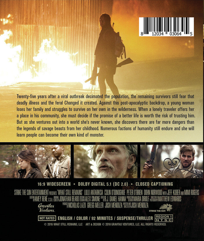 what still remains - Back Panel - Blu-ray