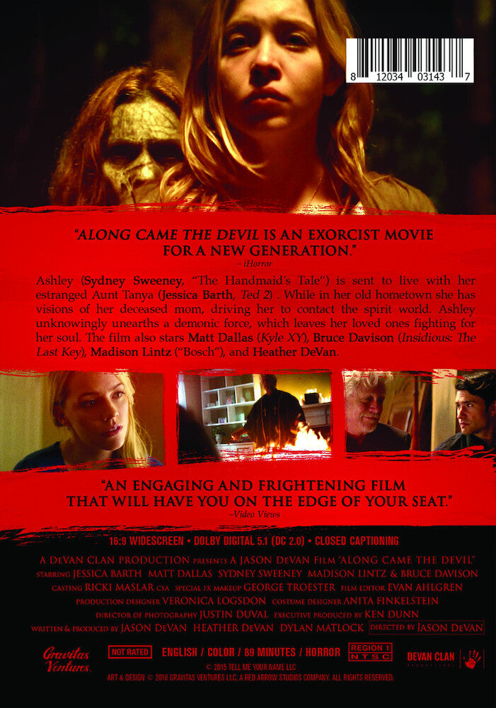 Along Came The Devil - Back Panel - 
