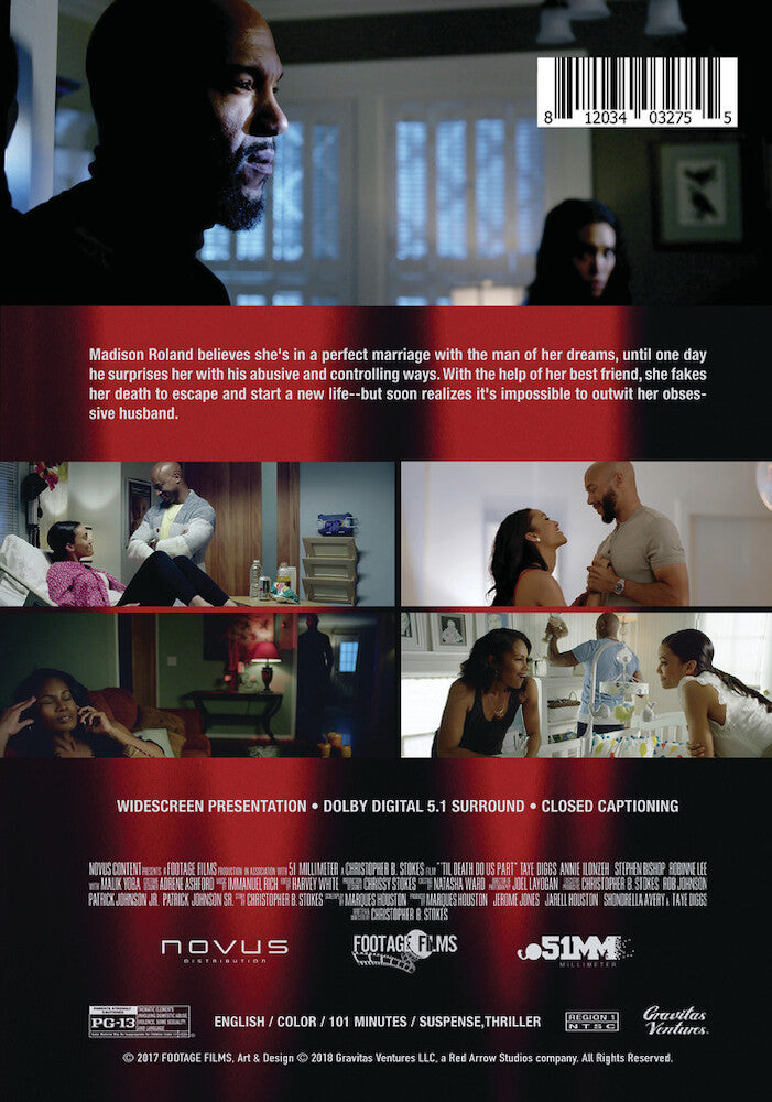 til death do us part - Back Panel - DVD