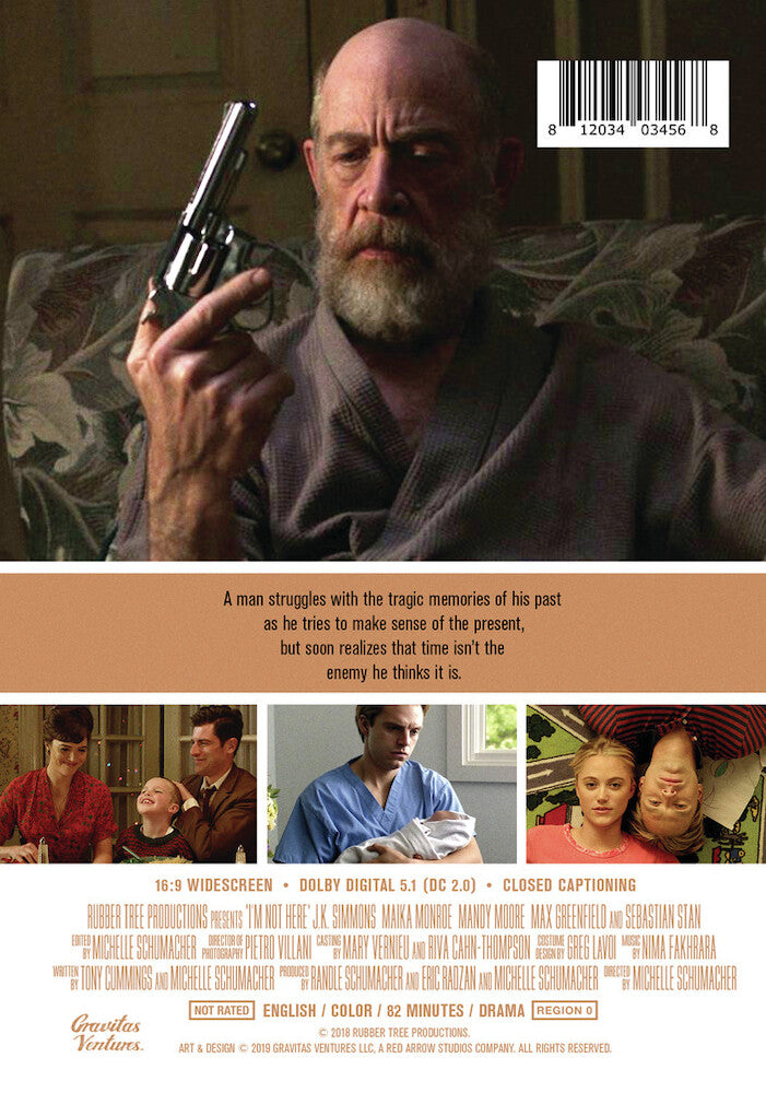 i'm not here - Back Panel - DVD