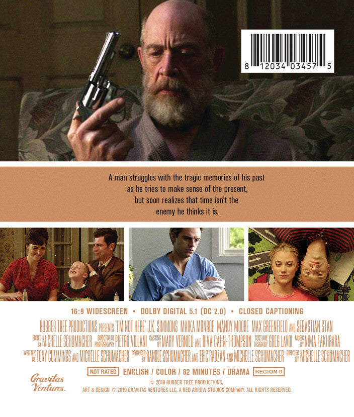 i'm not here - Back Panel - Blu-ray