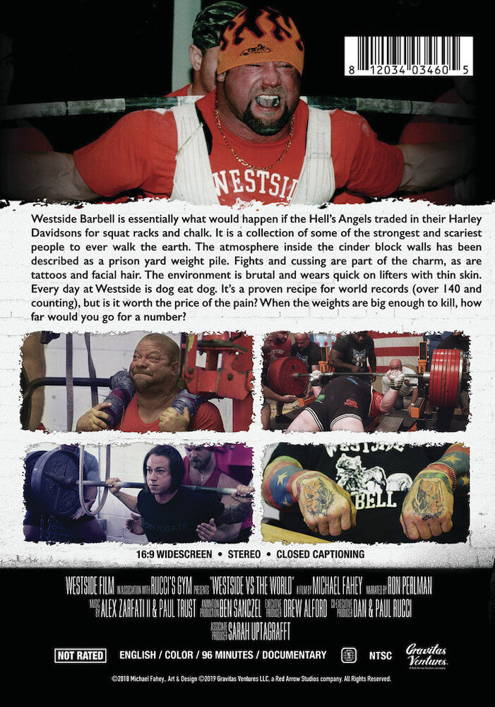 westside vs. the world - Back Panel - DVD