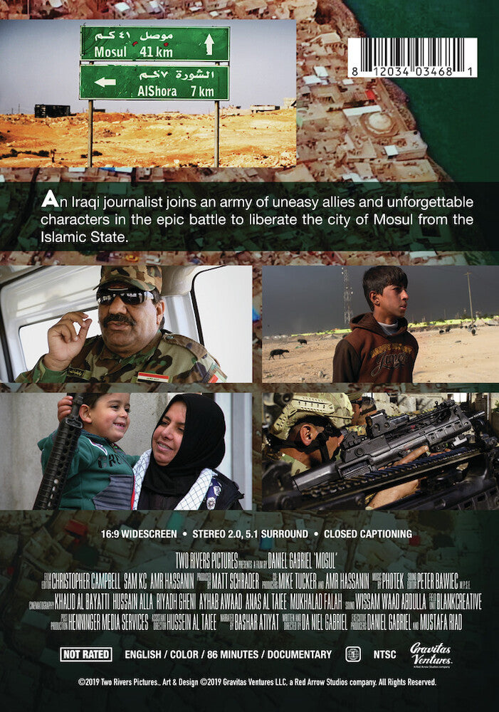 mosul - Back Panel - DVD