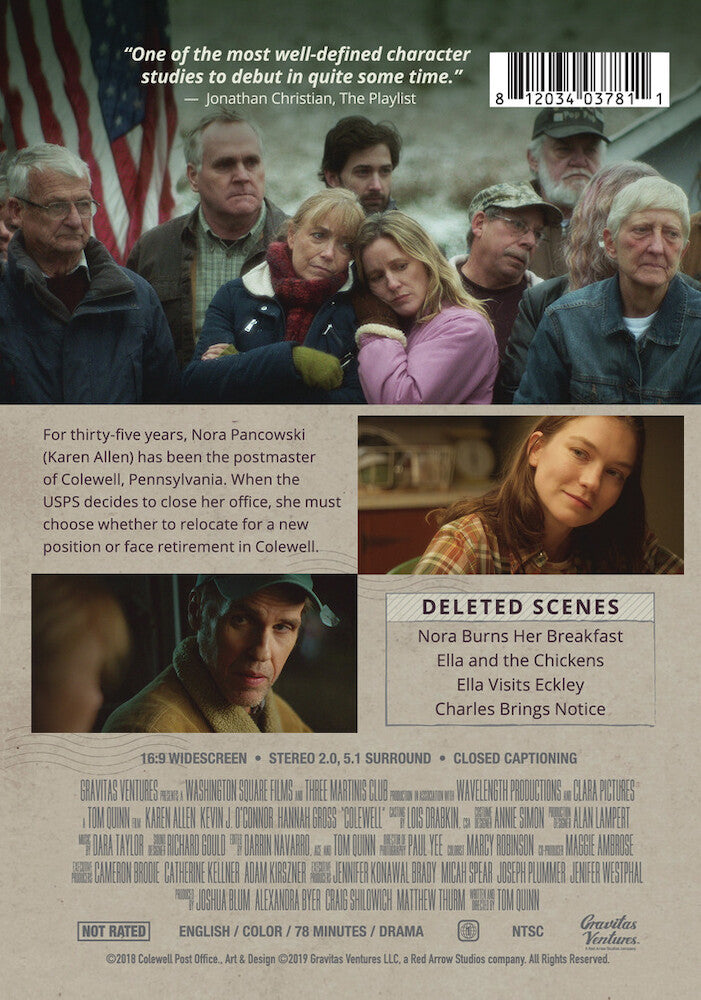 colewell - Back Panel - DVD