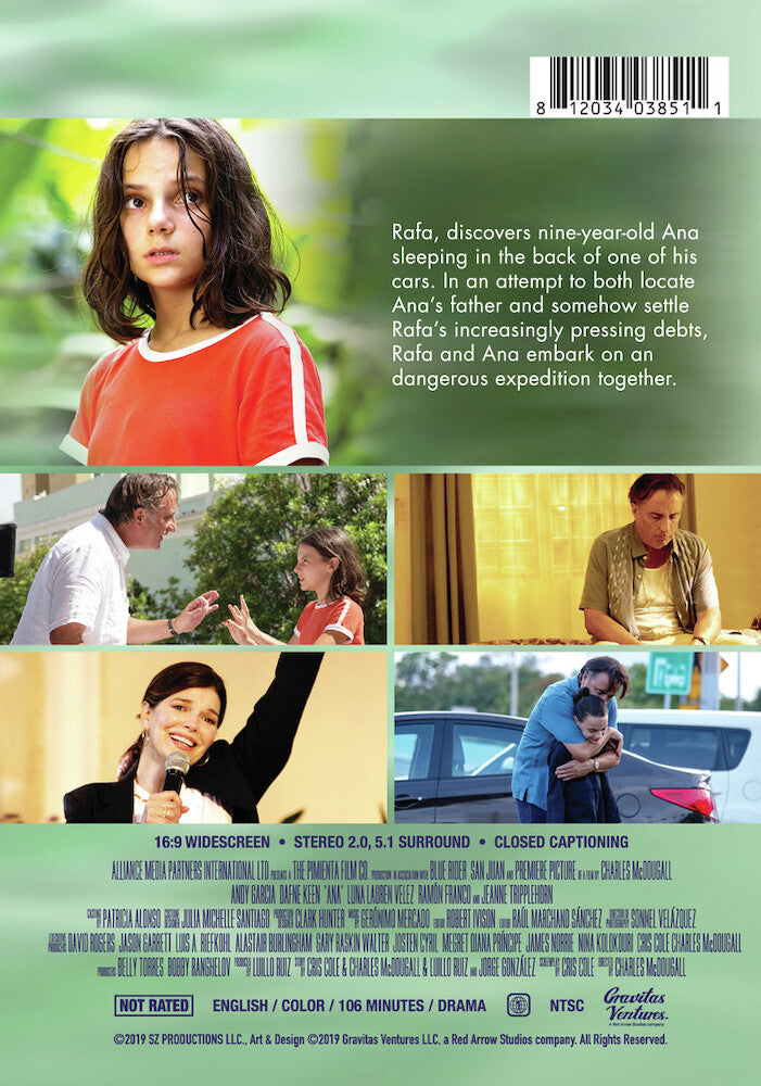 ana - Back Panel - DVD