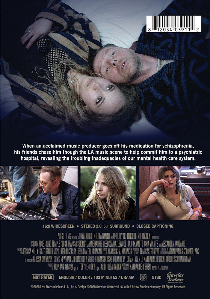 lost transmissions - Back Panel - DVD