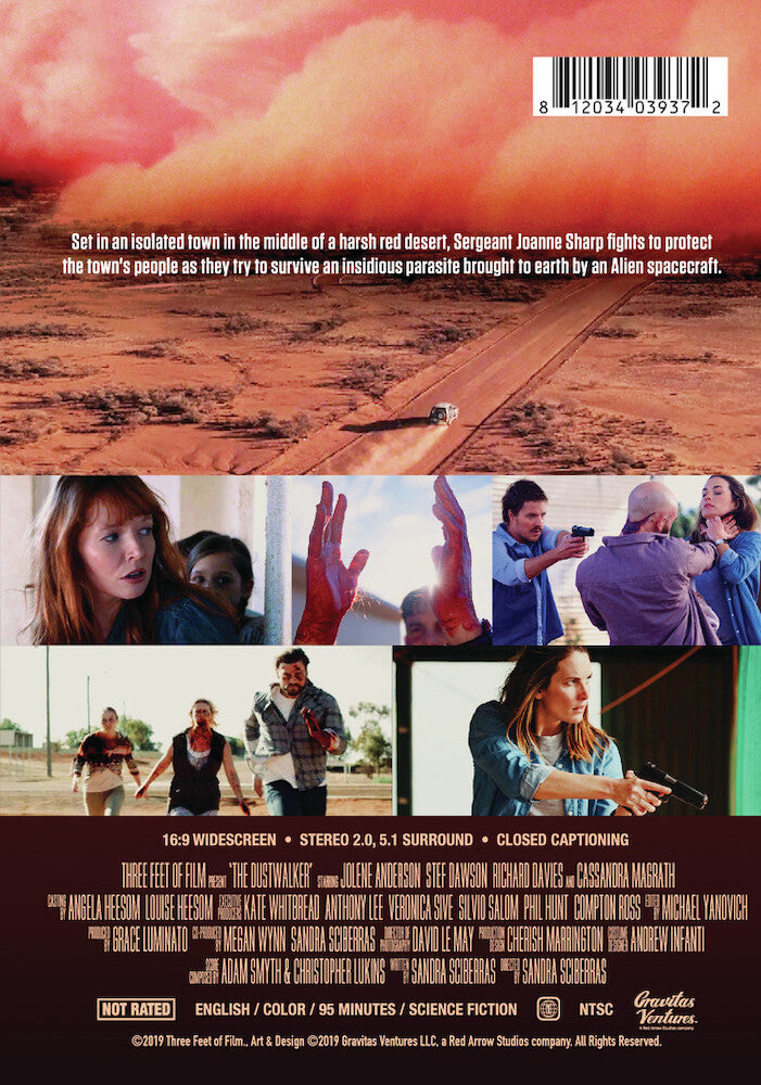 the dustwalker - Back Panel - DVD