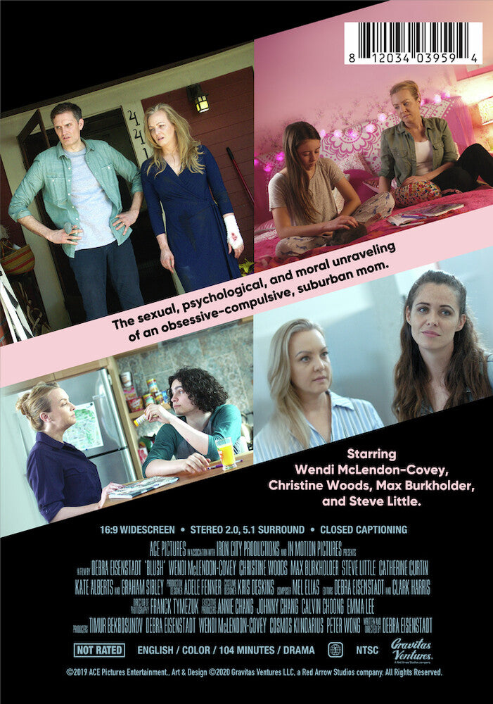 blush - Back Panel - DVD