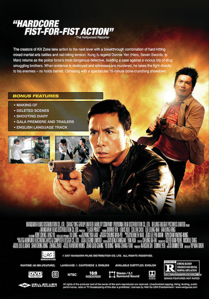 flash point - Back Panel - DVD