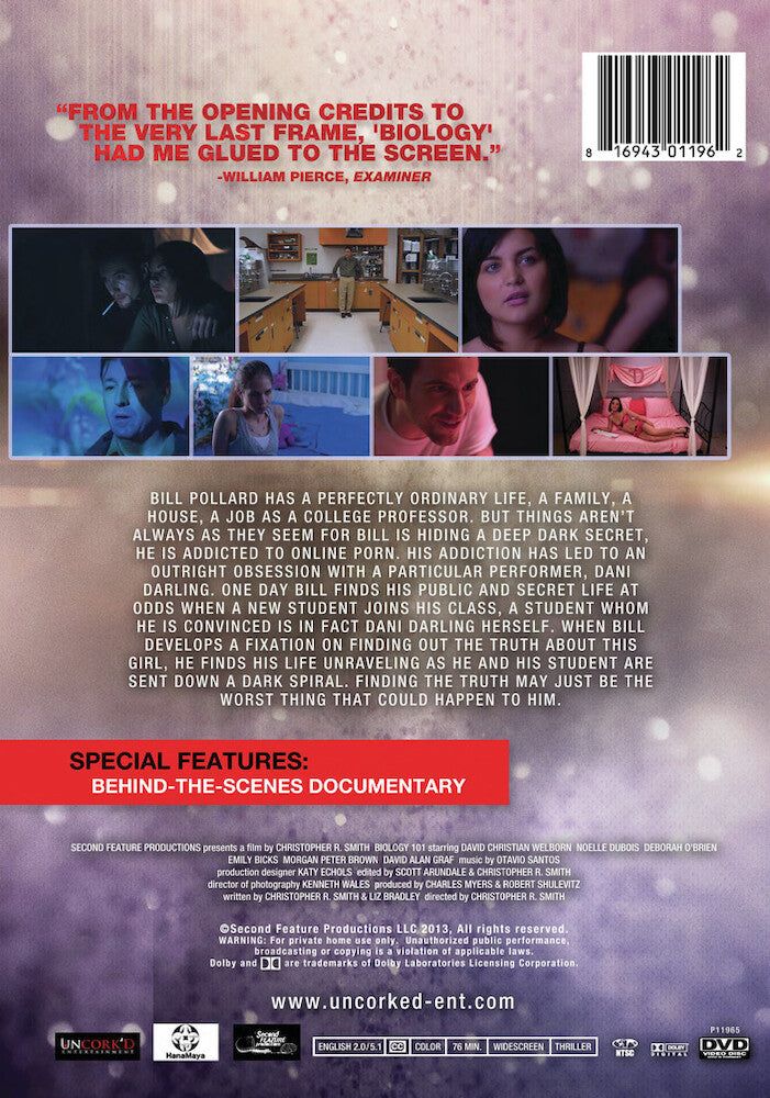 biology 101 - Back Panel - DVD