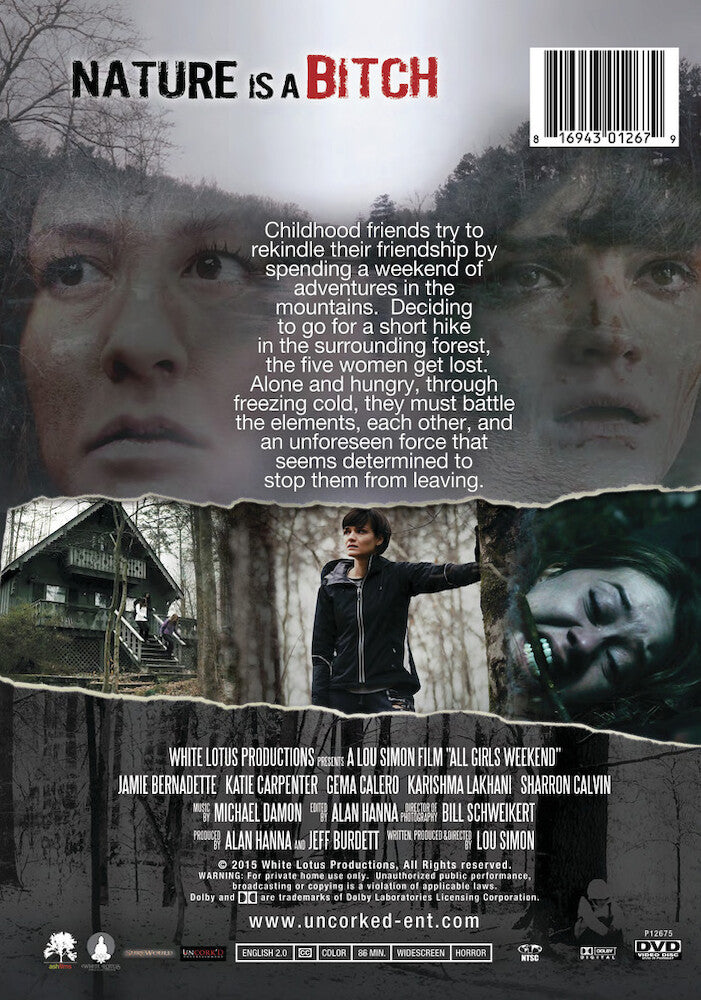 all girls weekend - Back Panel - DVD