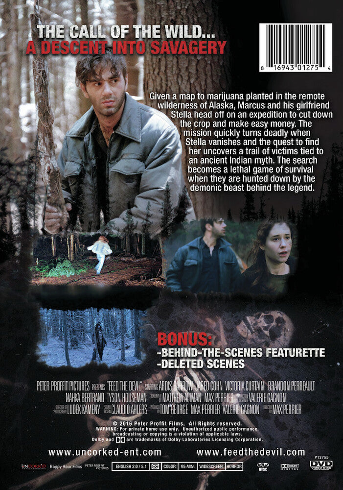 feed the devil - Back Panel - DVD