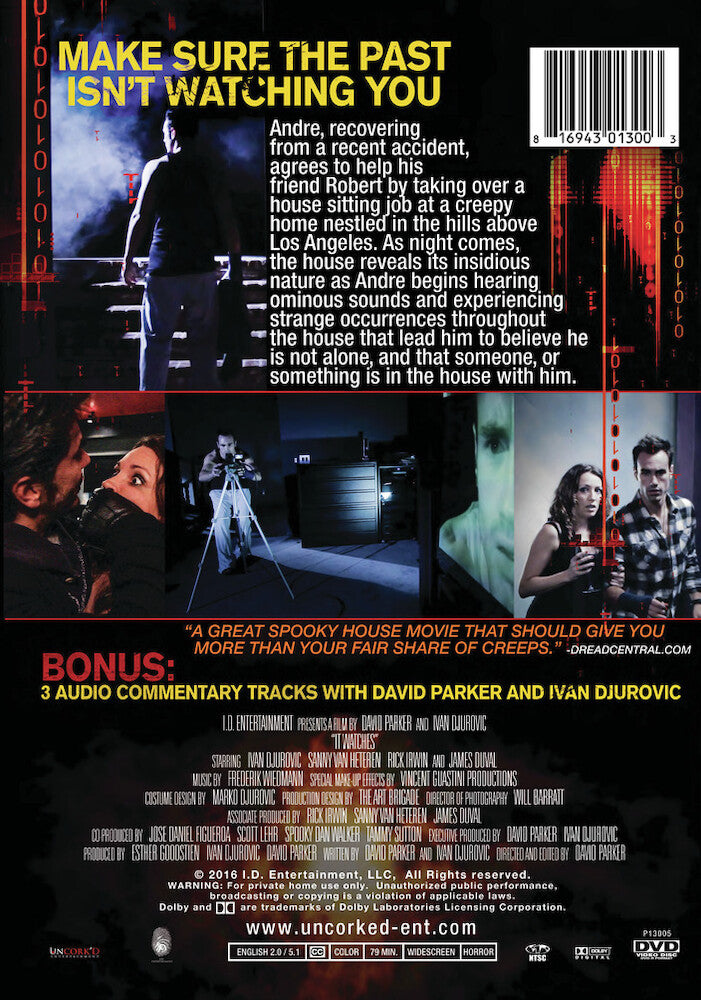 it watches - Back Panel - DVD