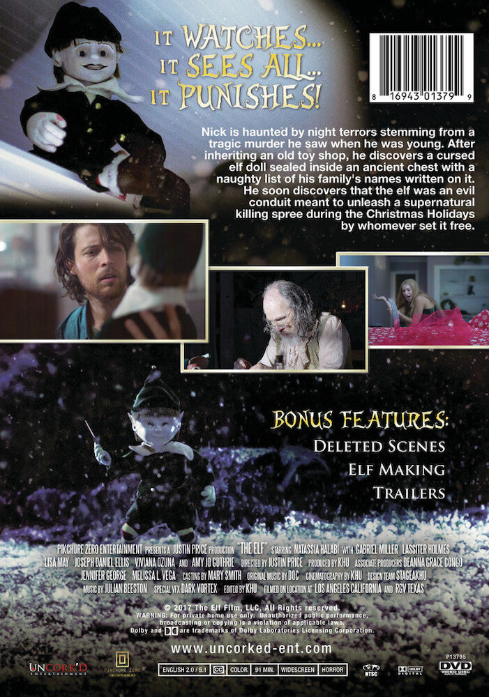 the elf - Back Panel - DVD