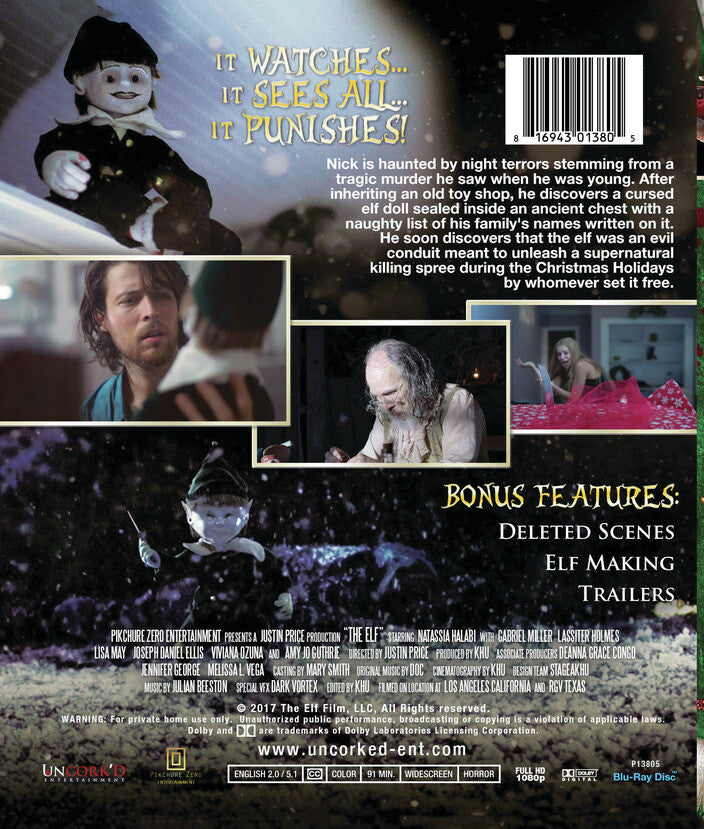the elf - Back Panel - Blu-ray
