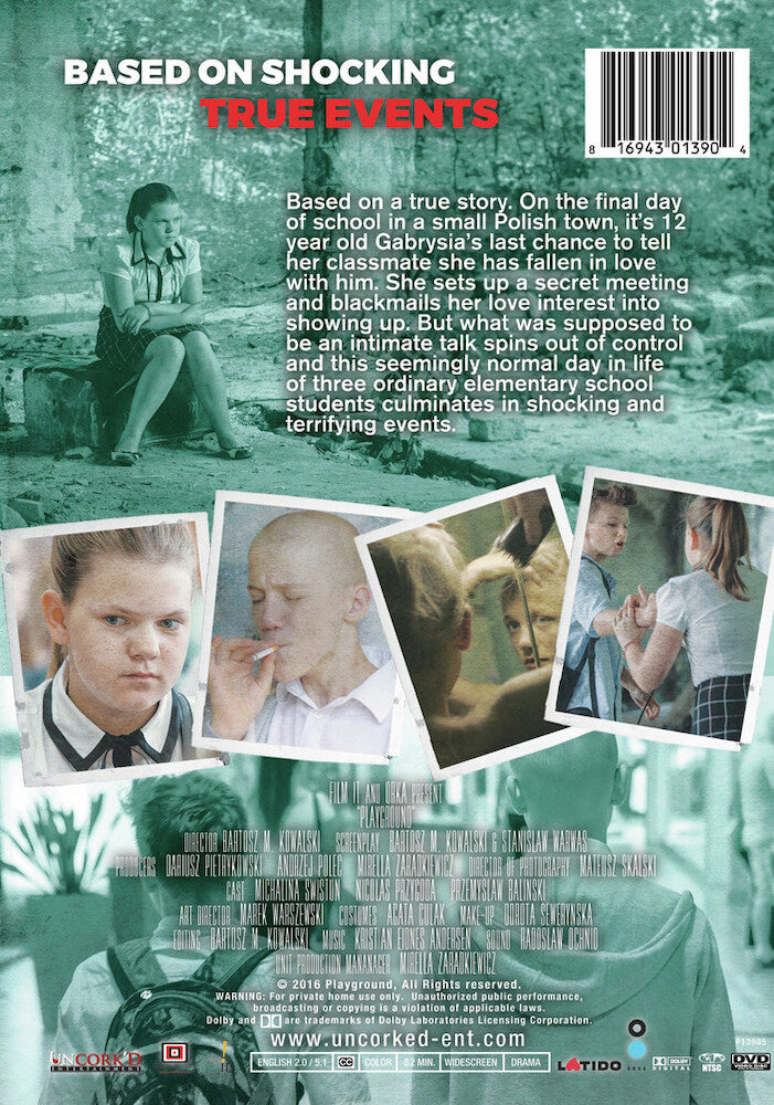 playground - Back Panel - DVD