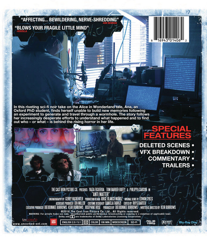 anti matter - Back Panel - Blu-ray