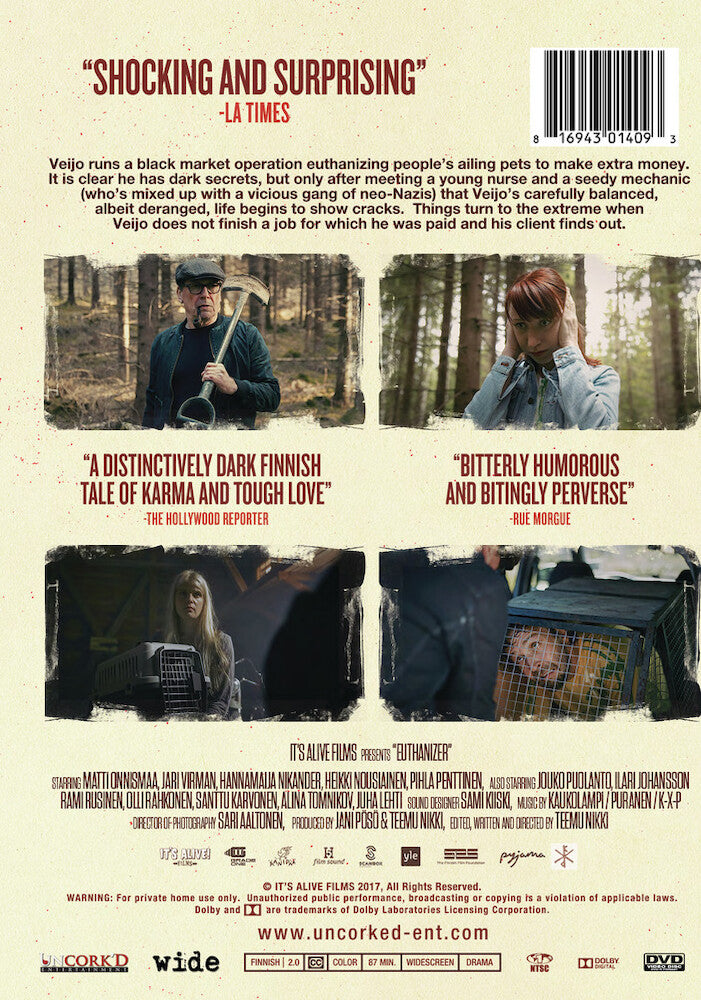 euthanizer - Back Panel - DVD