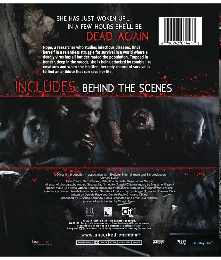 Almost Dead - Back Panel - 