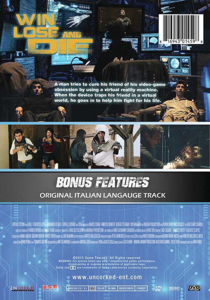 game therapy - Back Panel - DVD
