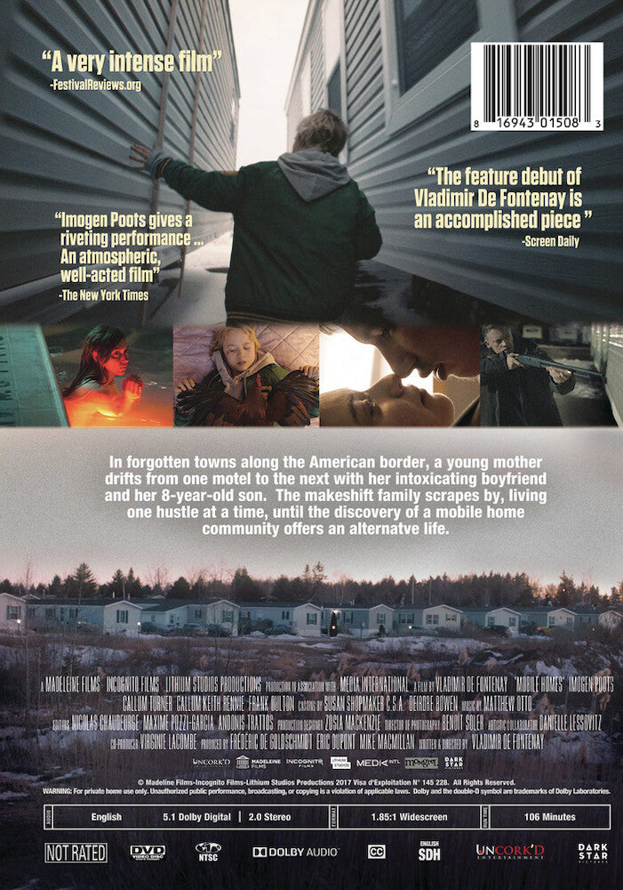 mobile homes - Back Panel - DVD