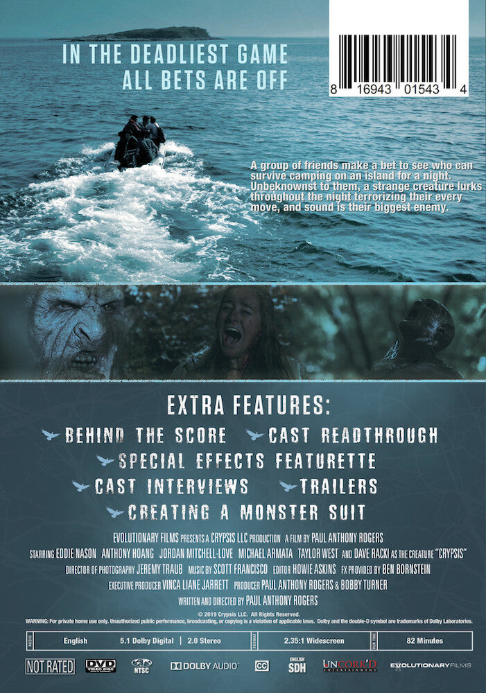 crypsis - Back Panel - DVD