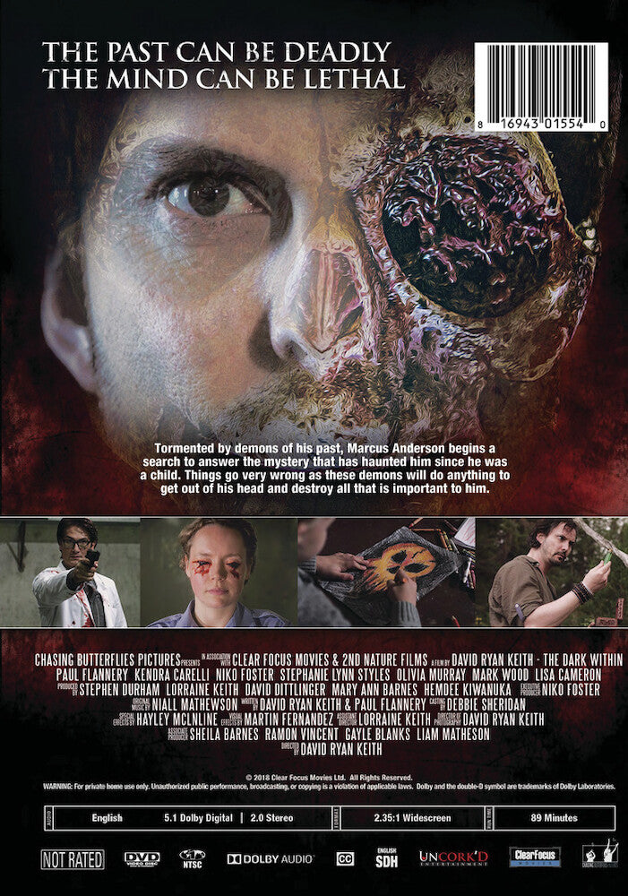 the dark within - Back Panel - DVD