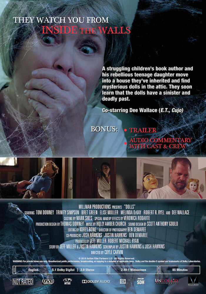dolls - Back Panel - DVD