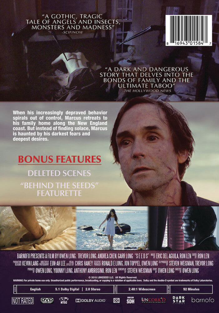 seeds - Back Panel - DVD