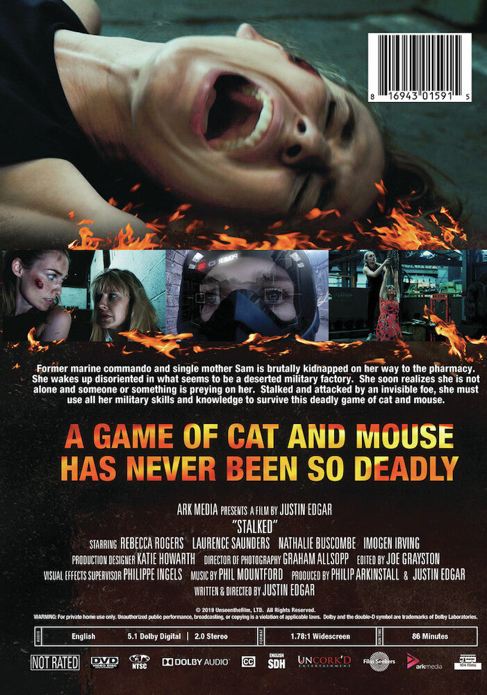 stalked - Back Panel - DVD